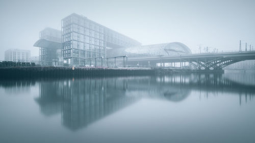 View of city at waterfront