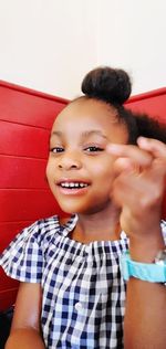 Portrait of a smiling boy
