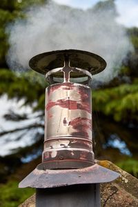 Close-up of water pipe