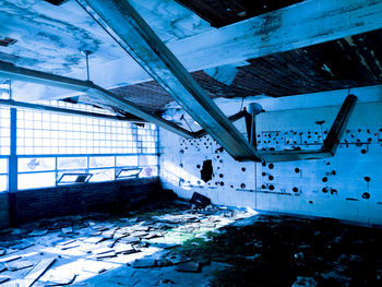 Built structure against blue sky