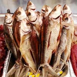 Close-up of fish for sale in market