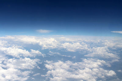 Low angle view of clouds in sky