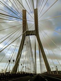 Bridge on odra river, wroclaw