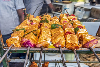 Close-up of food for sale