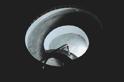 Low angle view of illuminated lights at night