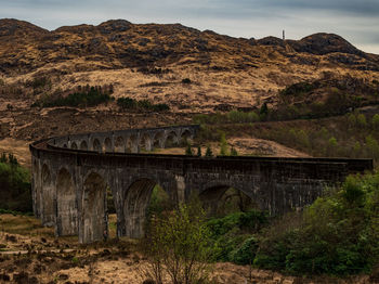 Arch bridge, glenfinnan viaduct, scotland