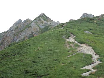 Scenic view of mountains