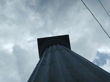 Low angle view of building against sky