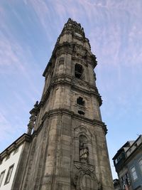 Low angle view of historical building against sky