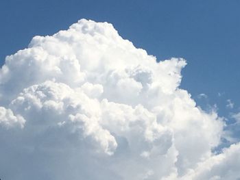 Low angle view of clouds in sky