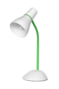Close-up of electric lamp against white background
