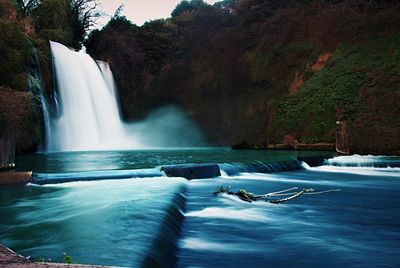 Long exposure of waterfall