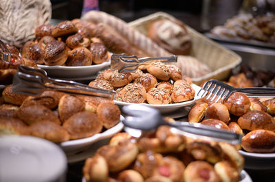 Close-up of food for sale in store