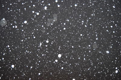 Full frame shot of star field against sky at night