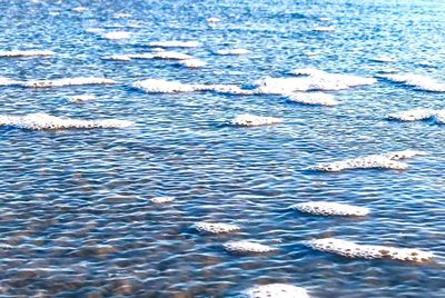 Full frame shot of rippled water