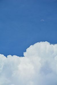 Low angle view of clouds in sky