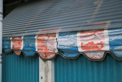 Full frame shot of wooden wall