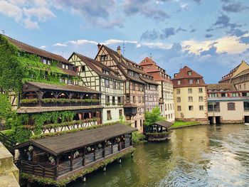 Old town in the strasbourg