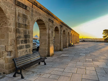 Near the lighthouse in leuca, italy