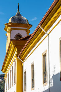 Low angle view of building against sky