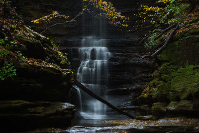 Waterfall in forest