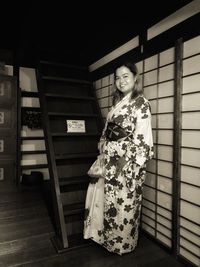 Portrait of a smiling young woman