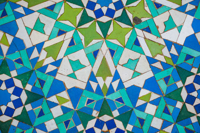 Full frame shot of multi colored pattern