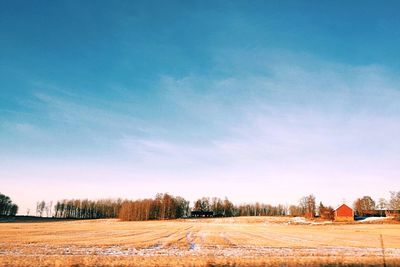 View of landscape against sky