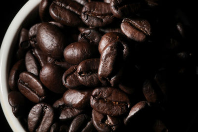 Close-up of coffee beans