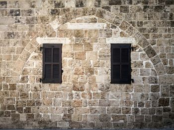 Full frame shot of brick wall