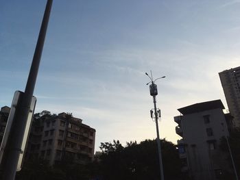 Low angle view of building against sky