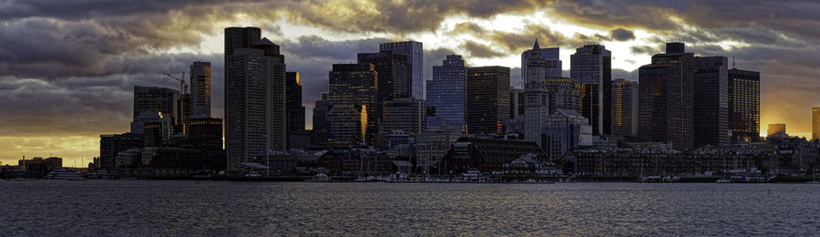 Skyscrapers in city