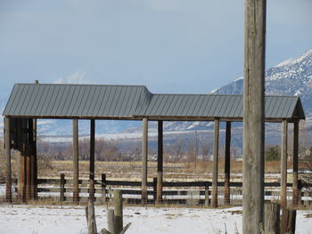 Built structure against sky