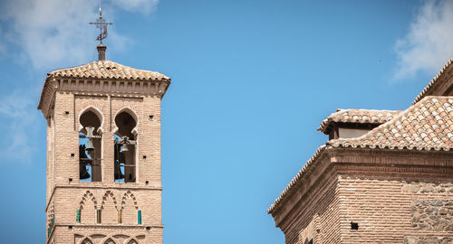 Low angle view of building against sky