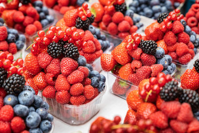 Close-up of strawberries