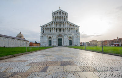 View of historical building against sky