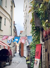 Street amidst buildings in city