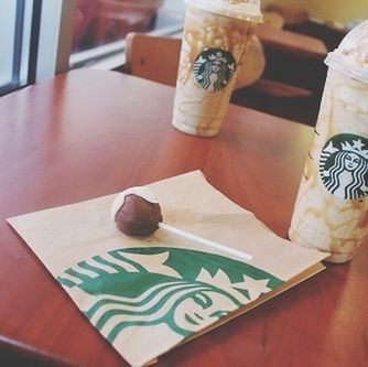 indoors, table, still life, food and drink, close-up, freshness, wood - material, sweet food, high angle view, selective focus, focus on foreground, art and craft, refreshment, no people, dessert, creativity, drink, paper, food, wooden