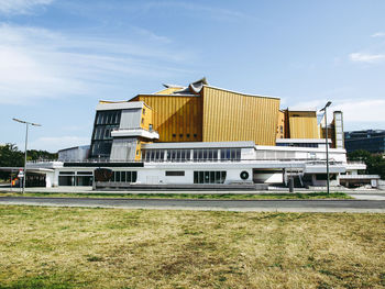 Exterior of building against sky