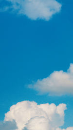 Low angle view of clouds in sky