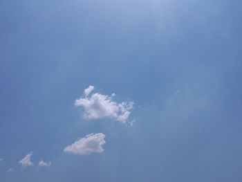 Low angle view of sky