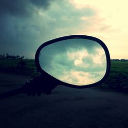 View of cloudy sky