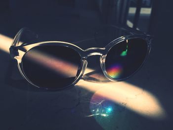 Close-up of sunglasses