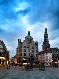 View of buildings in city