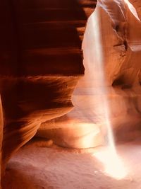 View of waterfall