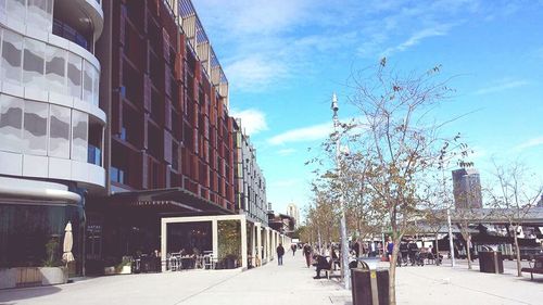 View of modern building against sky