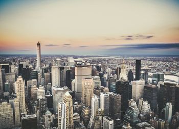 Aerial view of a city