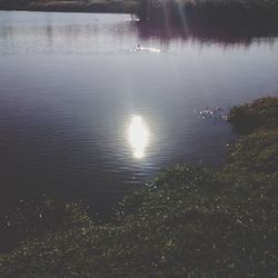 Scenic view of lake