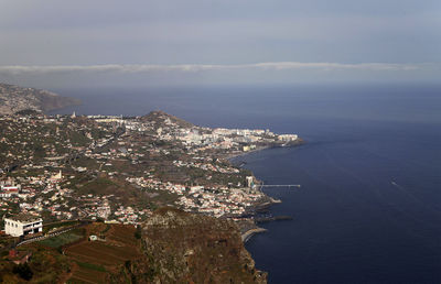 Aerial view of city