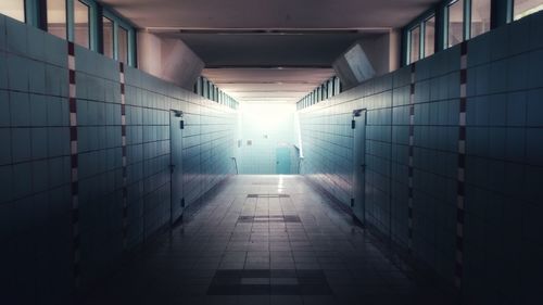 Corridor of building